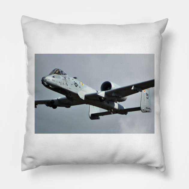 A-10 Warthog Pillow by acefox1