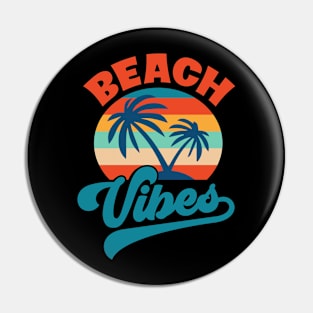 Beach Vibes | Vitamin Sea | T Shirt Design Pin