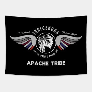 Apache Native American Indian Tradition Pride Respect Tapestry