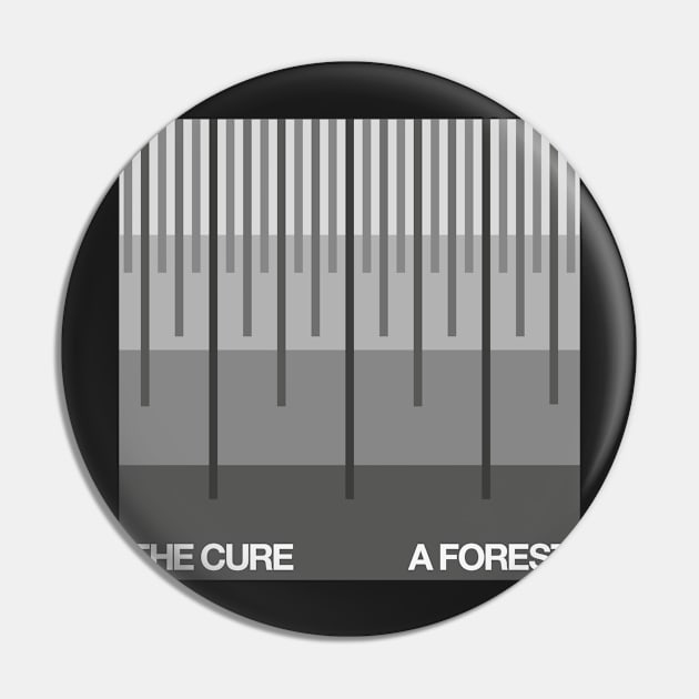 The Cure - A Forest Pin by conform