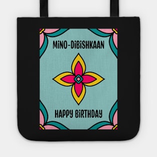 Birthday Ojibwe Tote