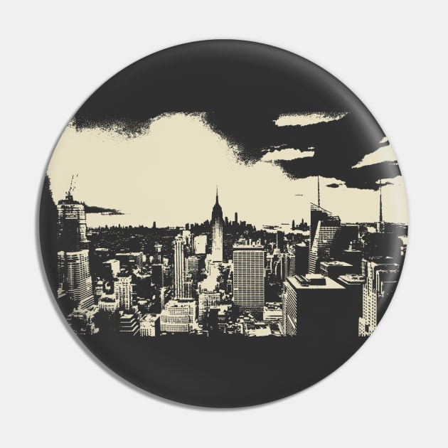 Manhattan Pin by Raul Baeza