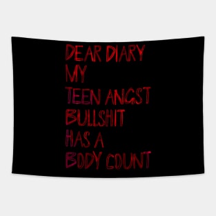 Dear Diary Tapestry