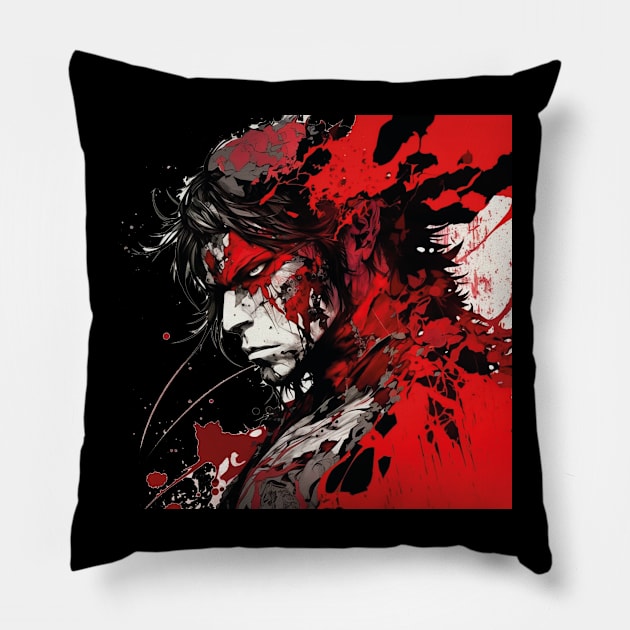 crimson king Pillow by rocknerd