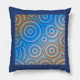 Awesome Aboriginal Dot Art Pillow