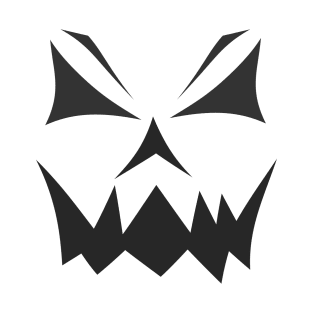 Pumpkin Smiley Face Crazy Halloween Pumpkin Jack-O Lantern - Toothy Grin - Scary Glow Smile T-Shirt