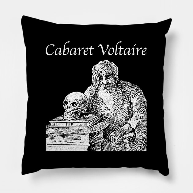 Cabaret Voltaire - Fanmade Pillow by fuzzdevil