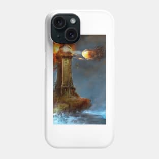 Steampunk Tower Attack! Phone Case