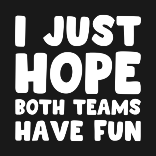 i just hope both teams have fun the office