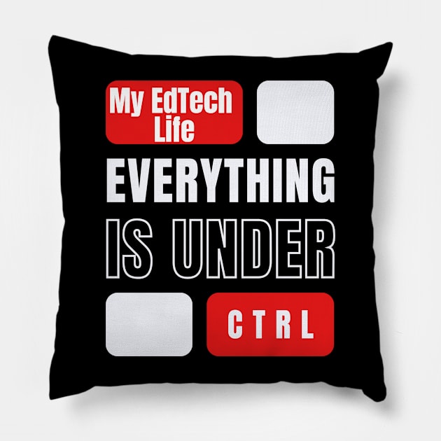 Under CTRL Pillow by My EdTech Life