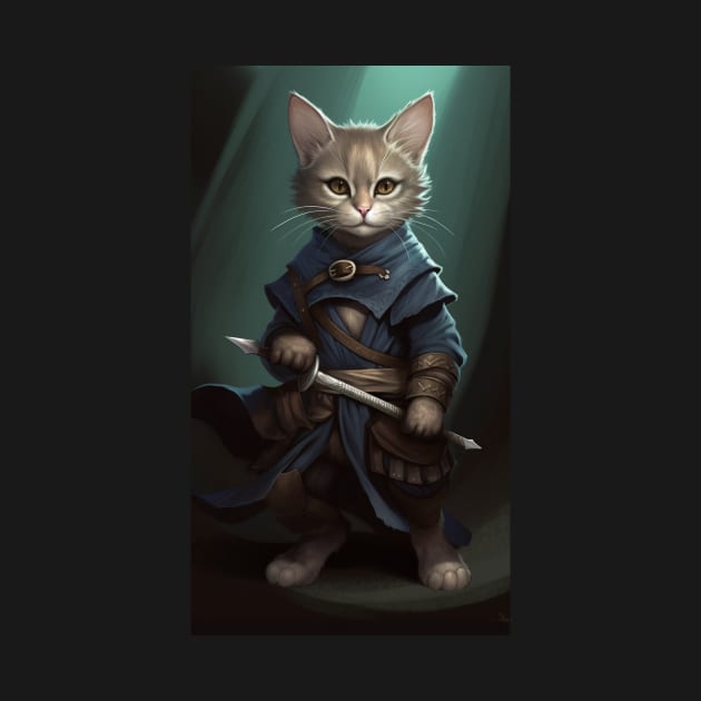 Whiskers the Kitten Ninja by natural-20s