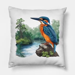 Kingfisher Pillow