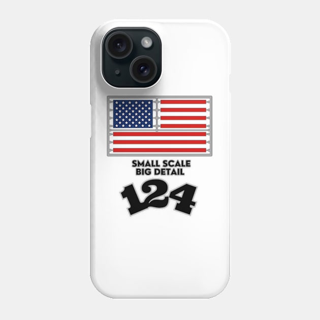 Small scale big detail 124 Phone Case by GraphGeek