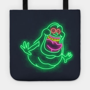 Neon ghost Tote
