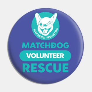 MDR Volunteer shirt Teal Pin