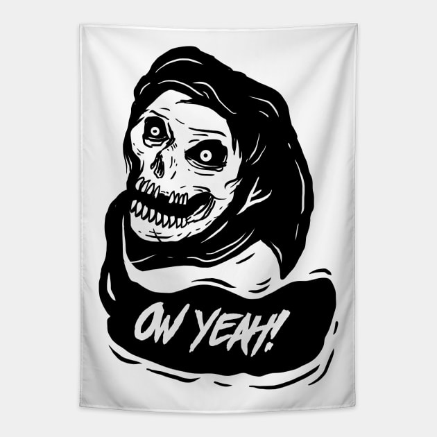 Grim Reaper Ow Yeah Tapestry by DeathAnarchy