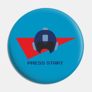 Blue Bomber Start! Pin