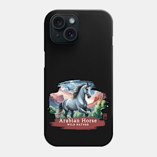 Arabian Horse - WILD NATURE - HORSE -5 Phone Case