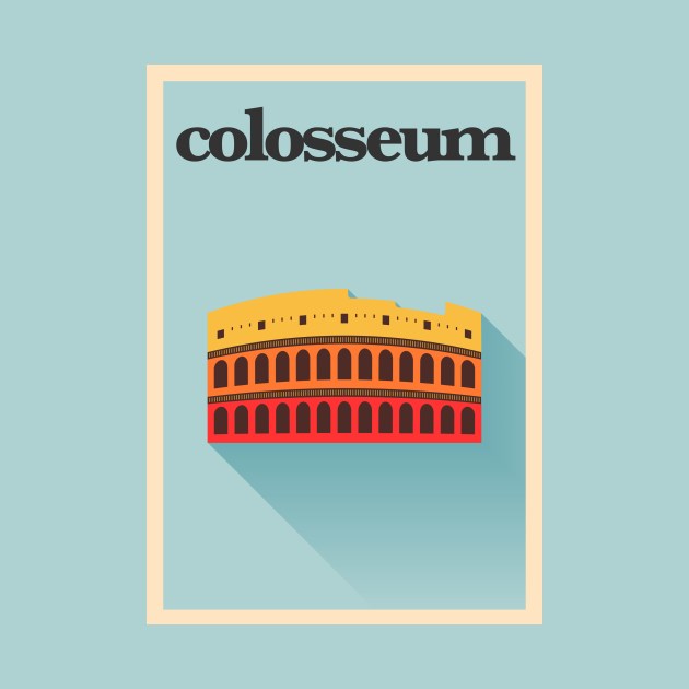 Colosseum Poster by kursatunsal