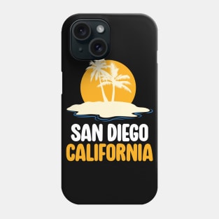 San Diego California Beach San Diego Summer Phone Case