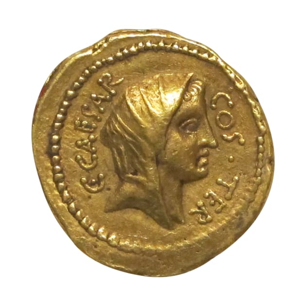 Caesar gold coin by JAG2B