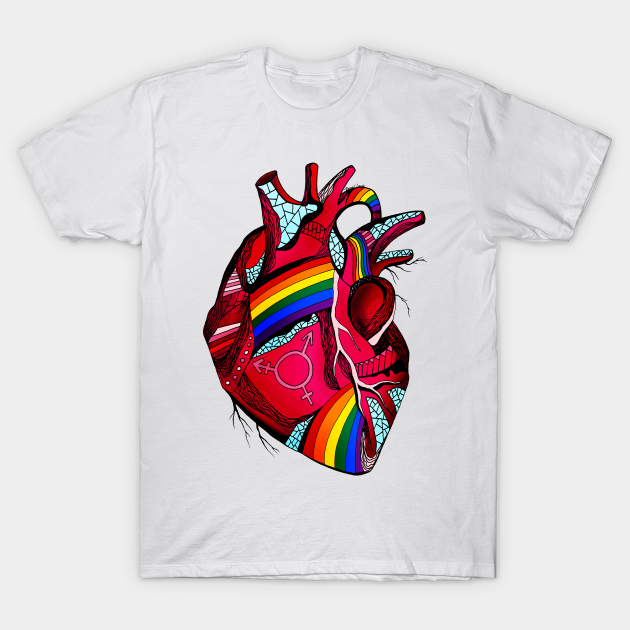 Pride Heart - Pride - T-Shirt