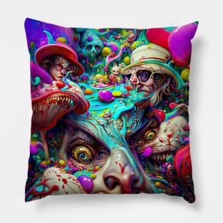 Fear And Loathing In Wonderland #60 Pillow