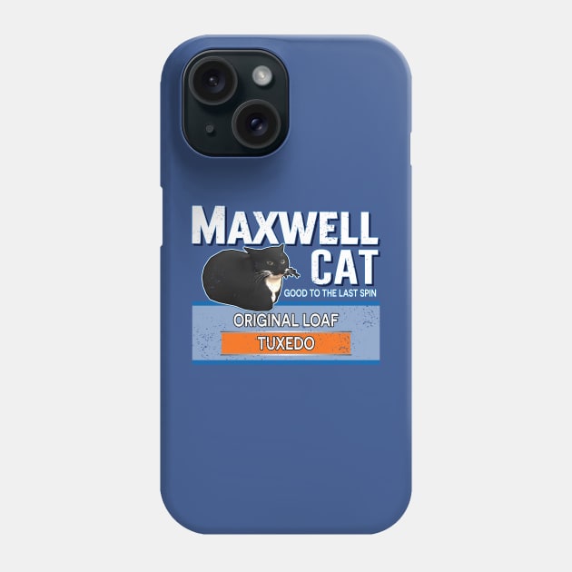 Maxwell Cat Coffee Phone Case by CCDesign