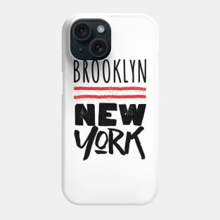 Brooklyn  / Retro Typography Design Phone Case