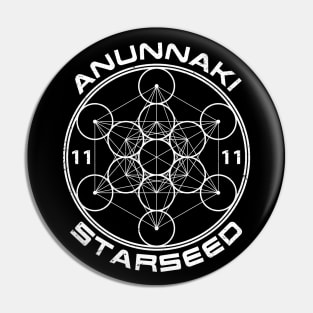 Anunnaki Starseed Sacred Geometry Pin