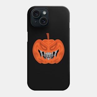 Halloween Pumpkin Skull Phone Case