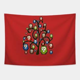 Owl Tree Tapestry