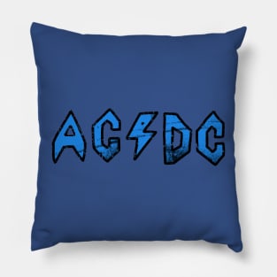 Butt-Head AC/DC Distressed - Blue Pillow