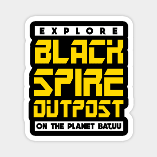 Black Spire Outpost Shirt Magnet