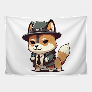 Cute pet, funny pet, boss pet, pirate pet, gangster pet, lovely pet. Tapestry