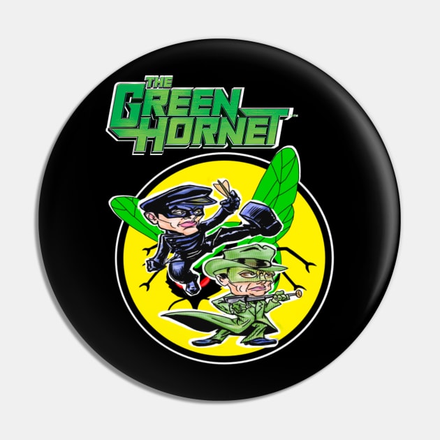 The Green Hornet Pin by Biomek