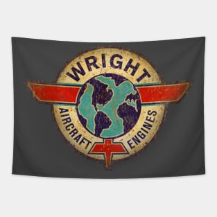 Wright Aircraft Engines Tapestry