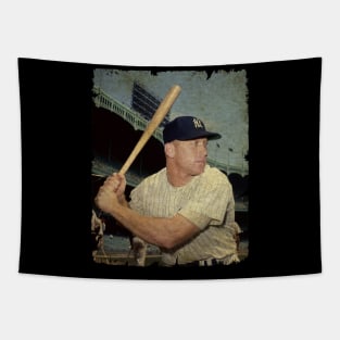 Mickey Mantle - Game 3, 1964 WS Tapestry