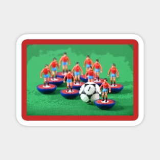 Spain national team retro subbuteo football team Magnet