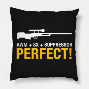 AWM, 8x, suppressor is perfect Pillow