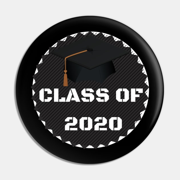 Class of 2020 Pin by Doddle Art