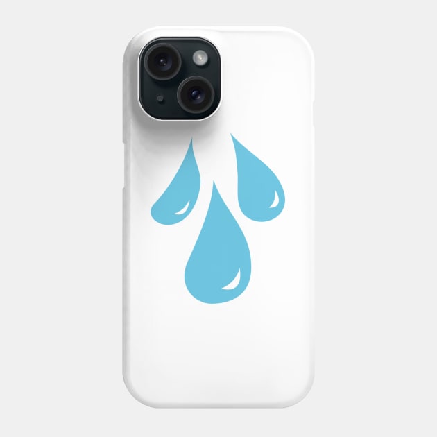 My little Pony - Rain Drops Cutie Mark V2 Phone Case by ariados4711