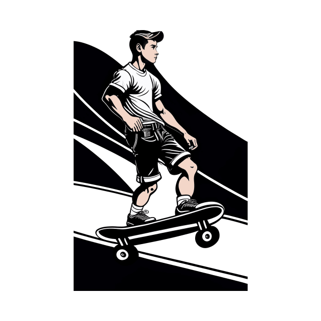 Skateboarder by ArtShare