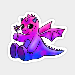 The Little, Bi Dragon Magnet