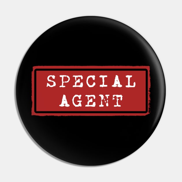 Special agent vintage Pin by PallKris