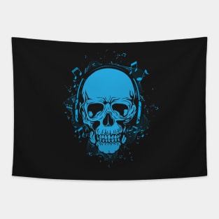 Skully Candy - Blue Tapestry