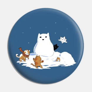 Snowcat Pin