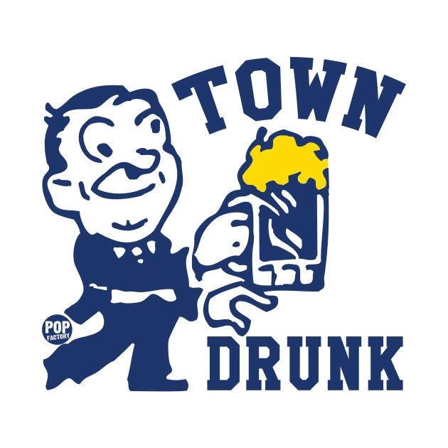 TOWN DRUNK by toddgoldmanart