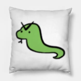 smol angy snek Pillow