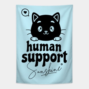 Human support sunshine Tapestry